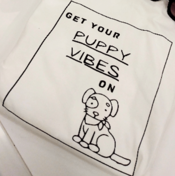 We Love Animals! Get Your Puppy Vibes On T-Shirt Design